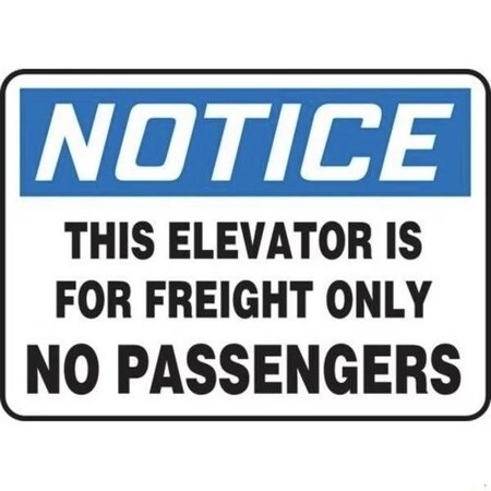 Accuform OSHA NOTICE SAFETY SIGN THIS MEQM800VP MEQM800VP